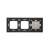 Panel dotykowy 3 moduły Simon 54 Touch DSTR3300/72 Kontakt-Simon burzowa chmura