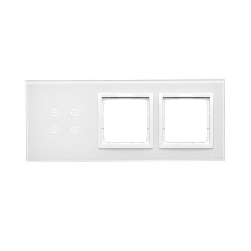 Panel dotykowy 3 moduły Simon 54 Touch DSTR3400/70 Kontakt-Simon biała perła