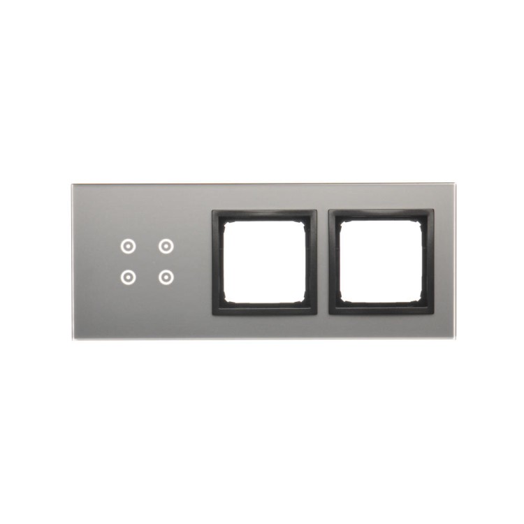 Panel dotykowy 3 moduły Simon 54 Touch DSTR3400/72 Kontakt-Simon burzowa chmura