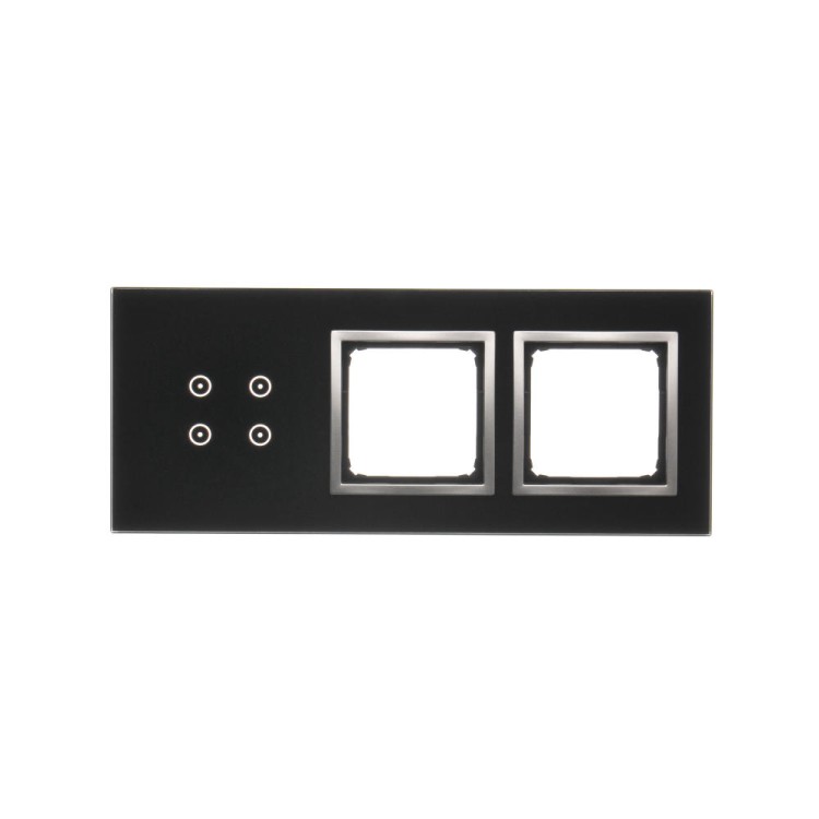 Panel dotykowy 3 moduły Simon 54 Touch DSTR3400/74 Kontakt-Simon księżycowa lawa