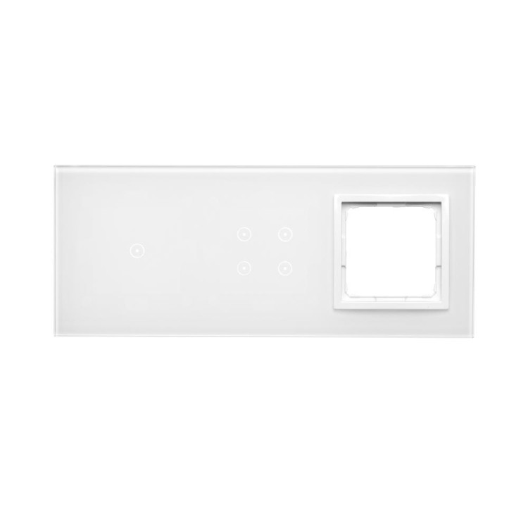 Panel dotykowy 3 moduły Simon 54 Touch DSTR3140/70 Kontakt-Simon biała perła