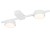 Lampa sufitowa plafon Industrialna Loft PILLS WHITE II 8270 NOWODVORSKI Lighting 2xGX53 nowoczesna oprawa oświetleniowa metalowa nad stół blat wyspę biała Inspiracje Premium