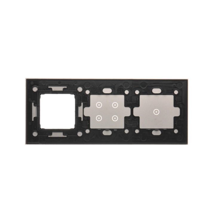 Panel dotykowy 3 moduły Simon 54 Touch DSTR3140/71 Kontakt-Simon srebrna mgła