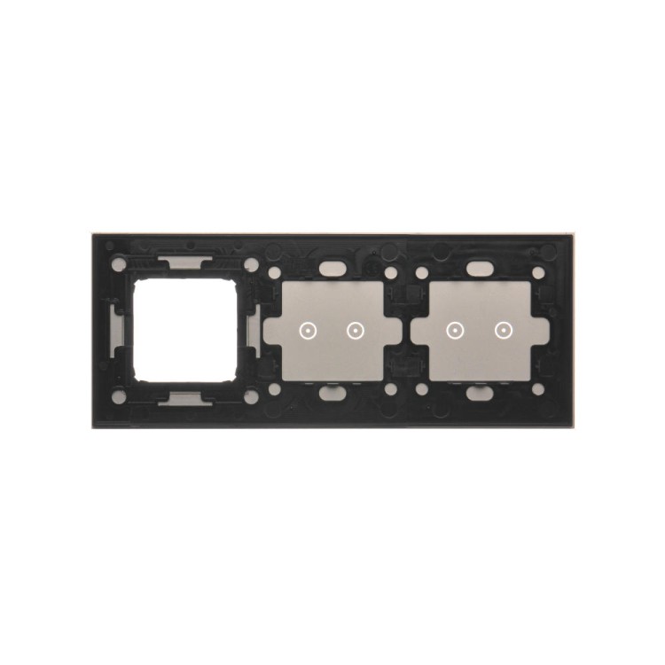 Panel dotykowy 3 moduły Simon 54 Touch DSTR3220/71 Kontakt-Simon srebrna mgła