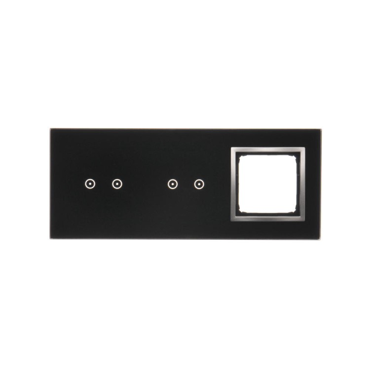 Panel dotykowy 3 moduły Simon 54 Touch DSTR3220/74 Kontakt-Simon księżycowa lawa