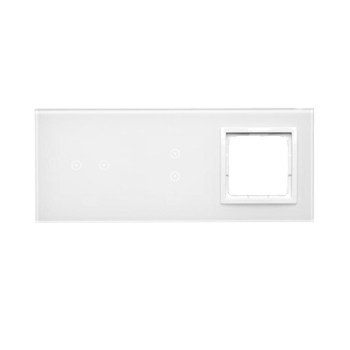 Panel dotykowy 3 moduły Simon 54 Touch DSTR3230/70 Kontakt-Simon biała perła