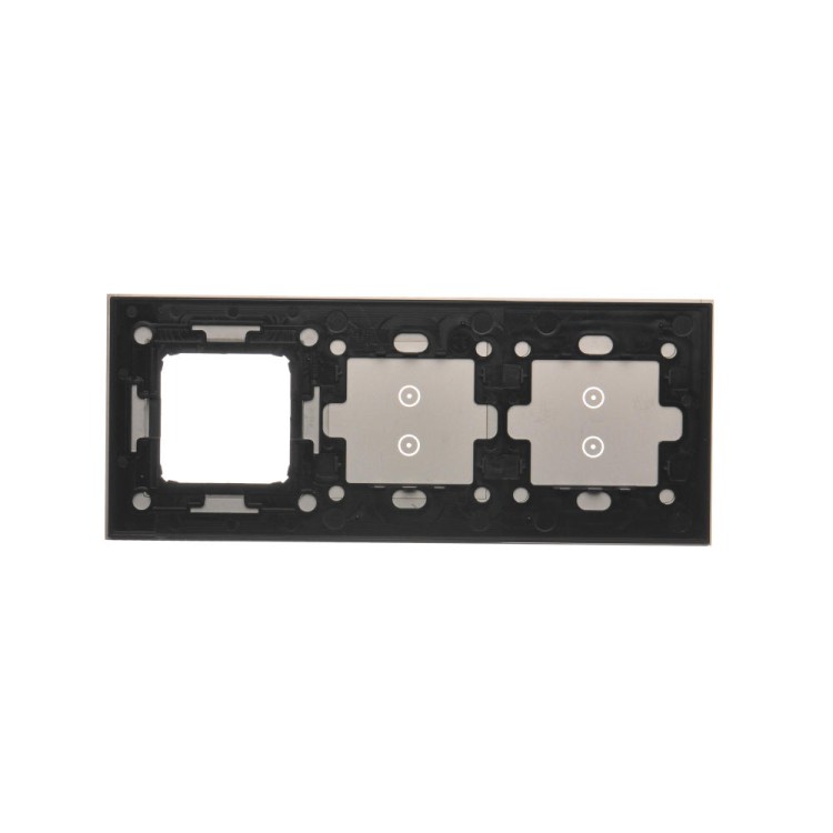 Panel dotykowy 3 moduły Simon 54 Touch DSTR3330/71 Kontakt-Simon srebrna mgła