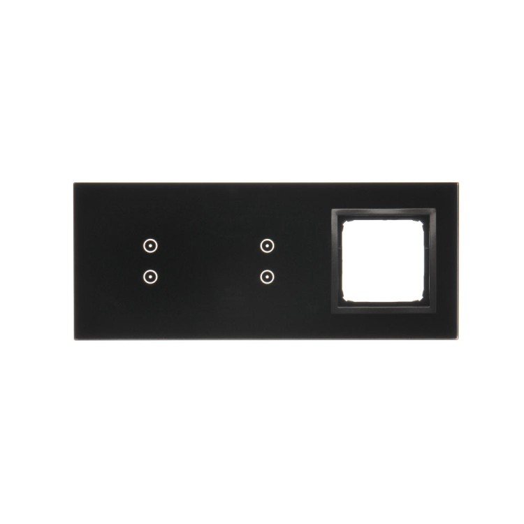 Panel dotykowy 3 moduły Simon 54 Touch DSTR3330/73 Kontakt-Simon zastygła lawa
