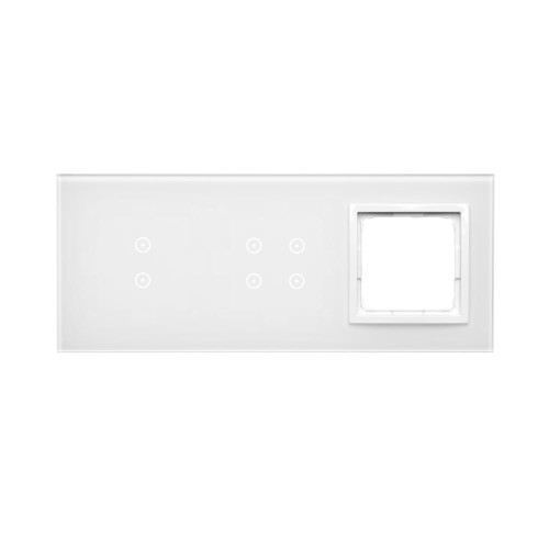 Panel dotykowy 3 moduły Simon 54 Touch DSTR3340/70 Kontakt-Simon biała perła