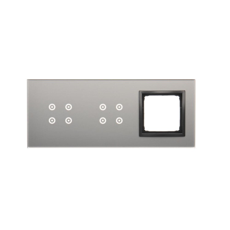 Panel dotykowy 3 moduły Simon 54 Touch DSTR3440/72 Kontakt-Simon burzowa chmura