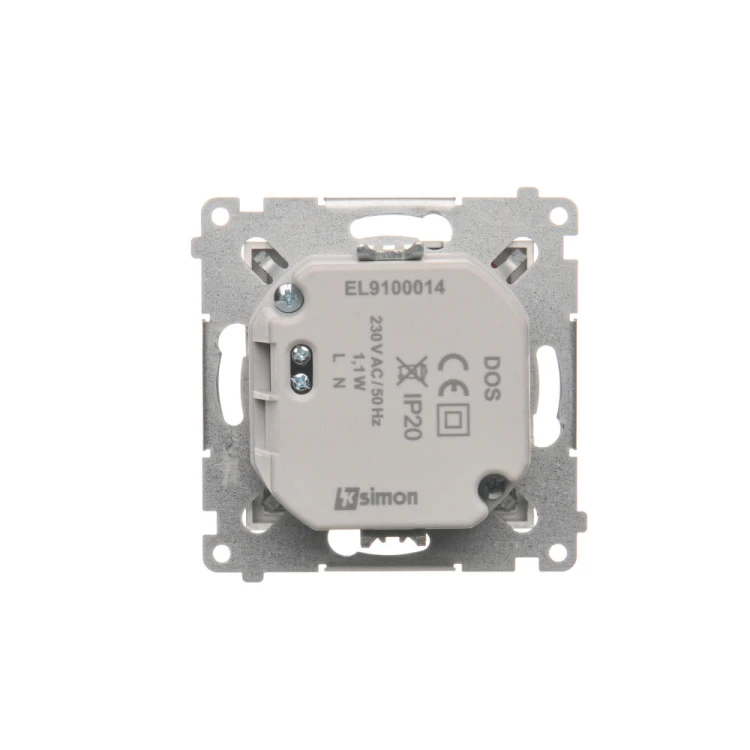 Oprawa oświetleniowa LED, 230V Simon 54 DOSA.01/43 Kontakt-Simon srebrny mat, metalizowany