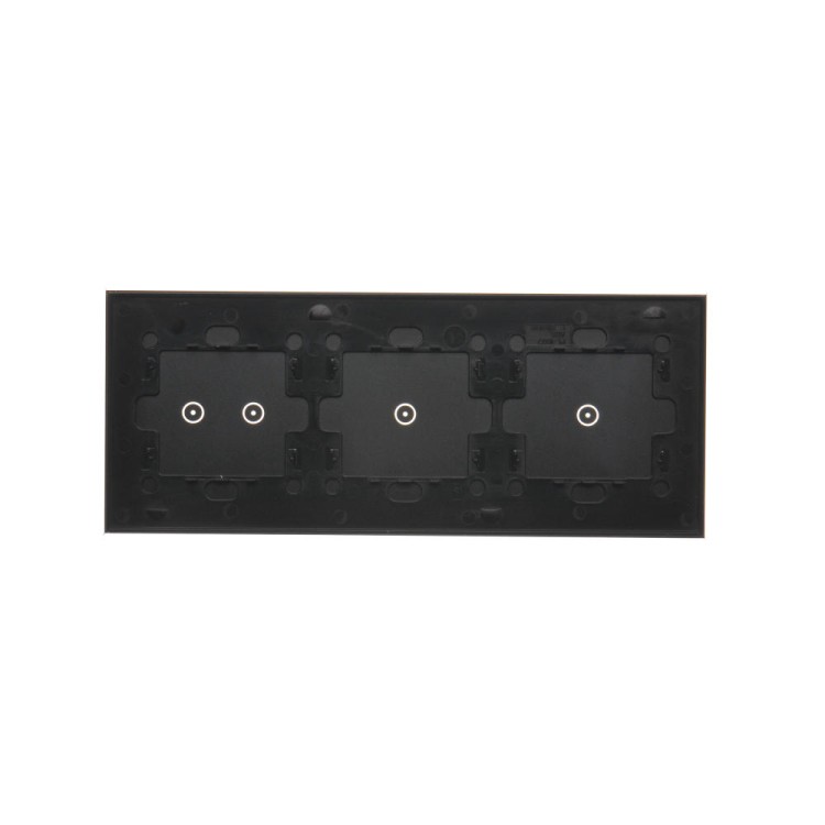Panel dotykowy 3 moduły Simon 54 Touch DSTR3112/73 Kontakt-Simon zastygła lawa