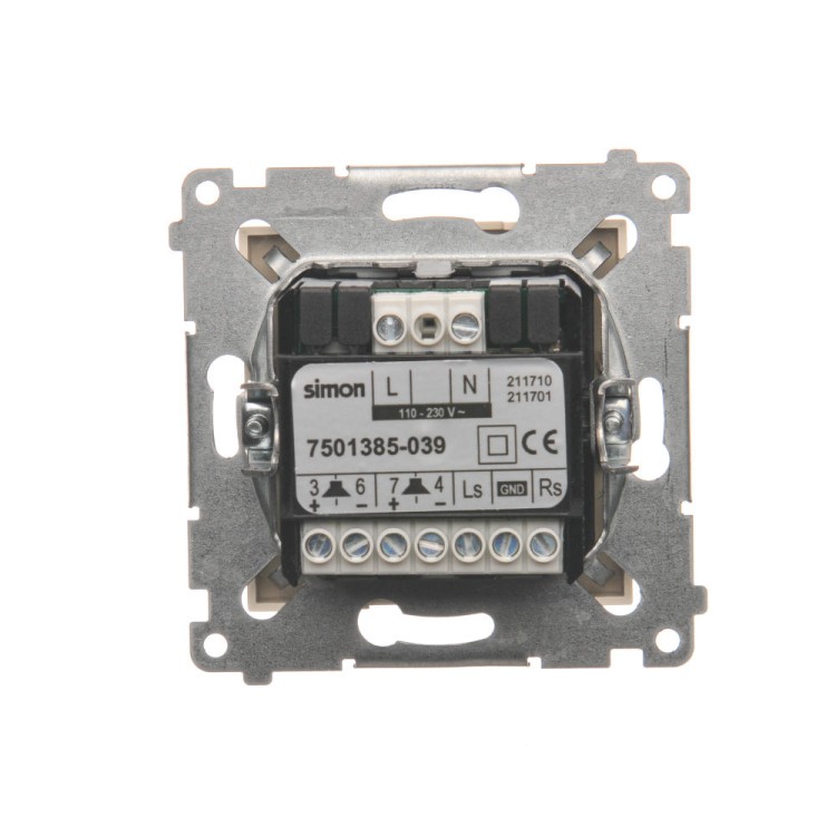 Odbiornik Bluetooth z ładowarką USB Simon 54 D7501385.01/41 Kontakt-Simon kremowy