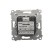 Odbiornik Bluetooth z ładowarką USB Simon 54 D7501385.01/43 Kontakt-Simon srebrny mat, metalizowany