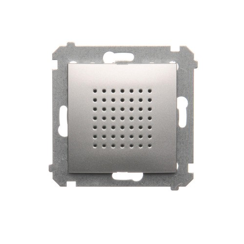 Głośnik do ramki Simon 54 D05562N.02/43 Kontakt-Simon srebrny mat, metalizowany
