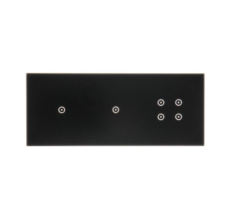 Panel dotykowy 3 moduły Simon 54 Touch DSTR3114/73 Kontakt-Simon zastygła lawa