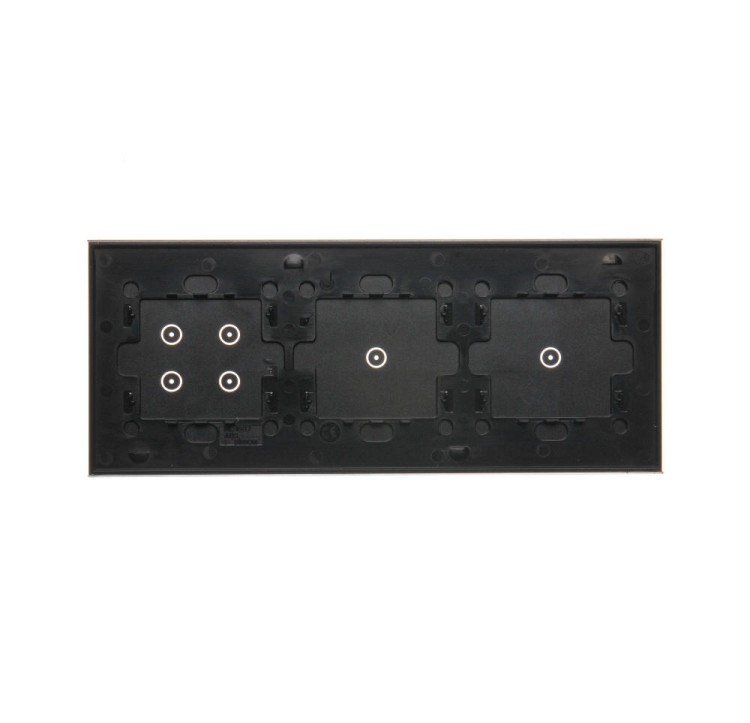 Panel dotykowy 3 moduły Simon 54 Touch DSTR3114/73 Kontakt-Simon zastygła lawa
