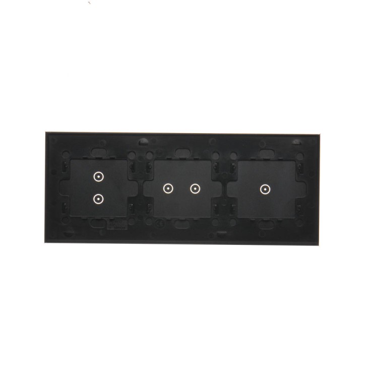 Panel dotykowy 3 moduły Simon 54 Touch DSTR3123/73 Kontakt-Simon zastygła lawa