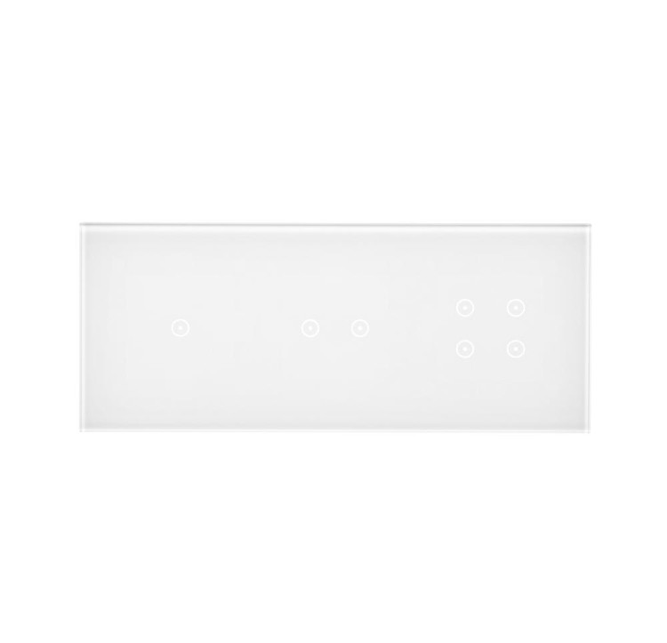 Panel dotykowy 3 moduły Simon 54 Touch DSTR3124/70 Kontakt-Simon biała perła