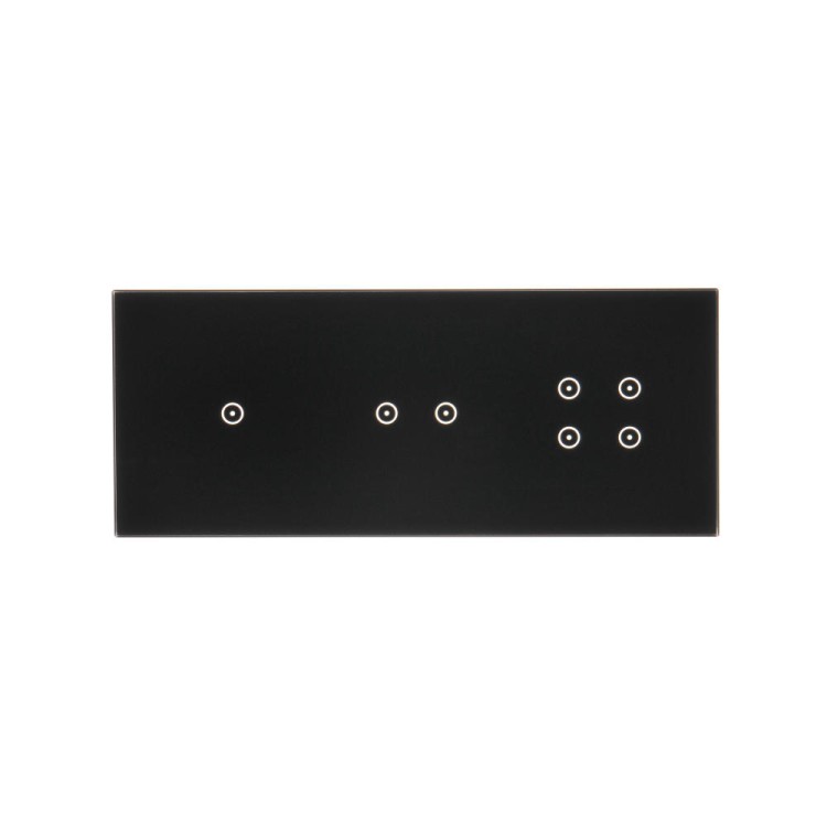 Panel dotykowy 3 moduły Simon 54 Touch DSTR3124/73 Kontakt-Simon zastygła lawa