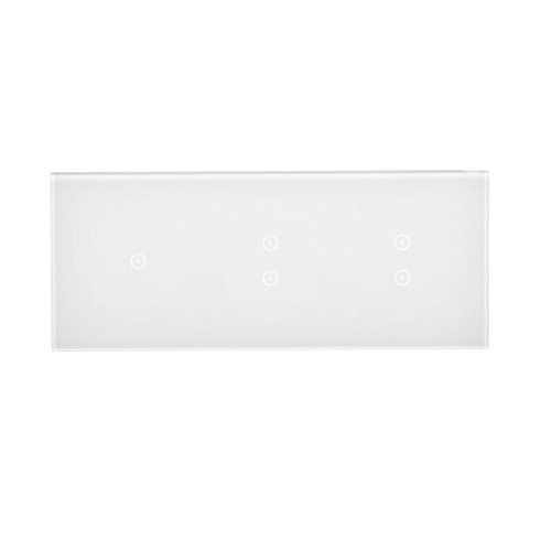 Panel dotykowy 3 moduły Simon 54 Touch DSTR3133/70 Kontakt-Simon biała perła