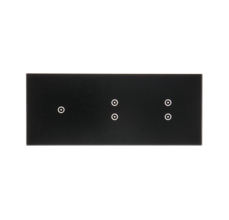 Panel dotykowy 3 moduły Simon 54 Touch DSTR3133/73 Kontakt-Simon zastygła lawa