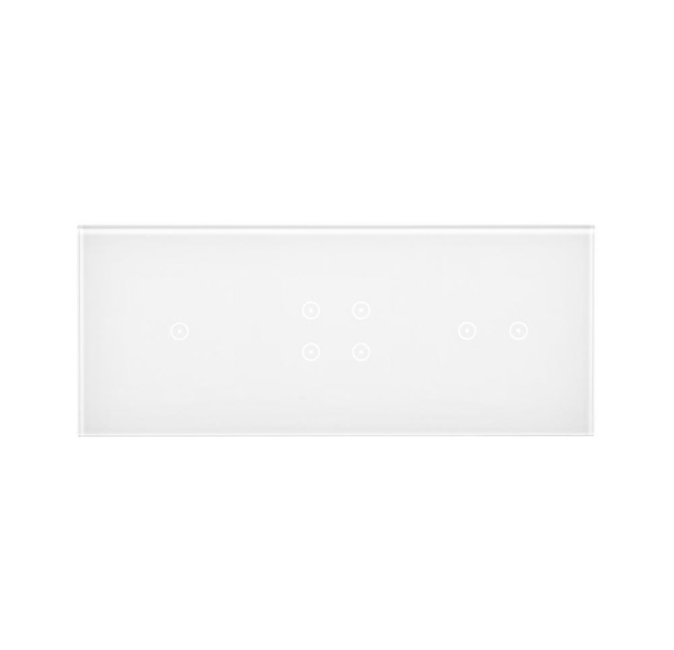 Panel dotykowy 3 moduły Simon 54 Touch DSTR3142/70 Kontakt-Simon biała perła