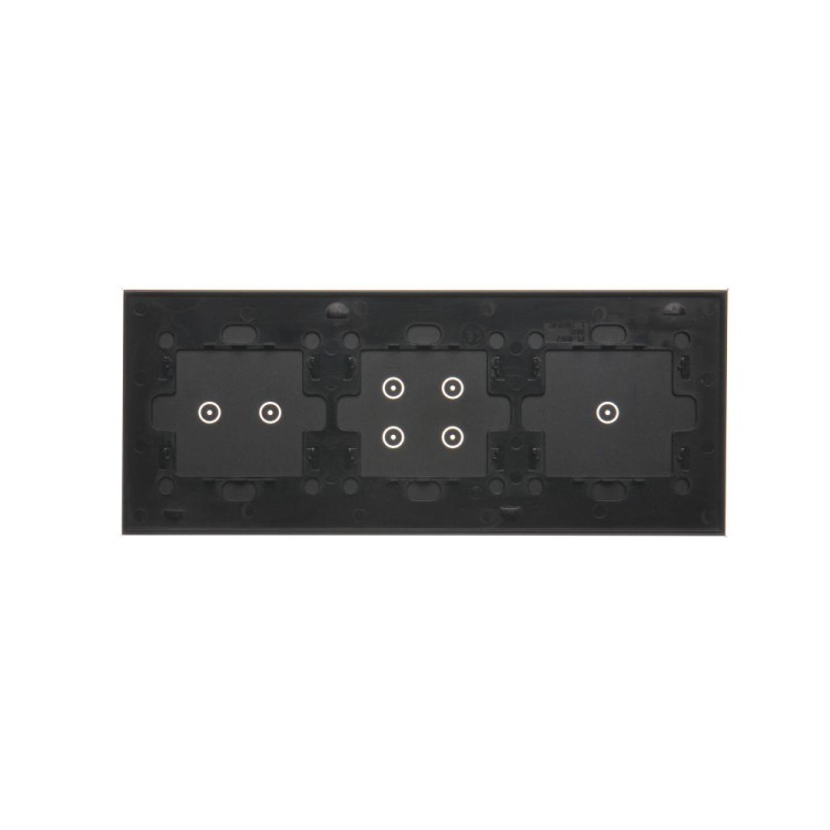 Panel dotykowy 3 moduły Simon 54 Touch DSTR3142/73 Kontakt-Simon zastygła lawa