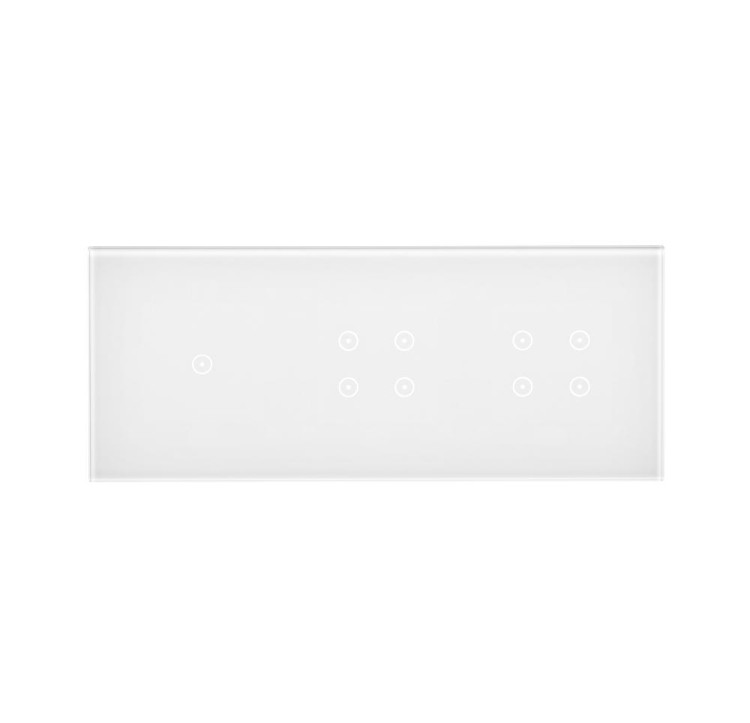 Panel dotykowy 3 moduły Simon 54 Touch DSTR3144/70 Kontakt-Simon biała perła