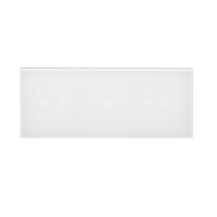Panel dotykowy 3 moduły Simon 54 Touch DSTR3212/70 Kontakt-Simon biała perła