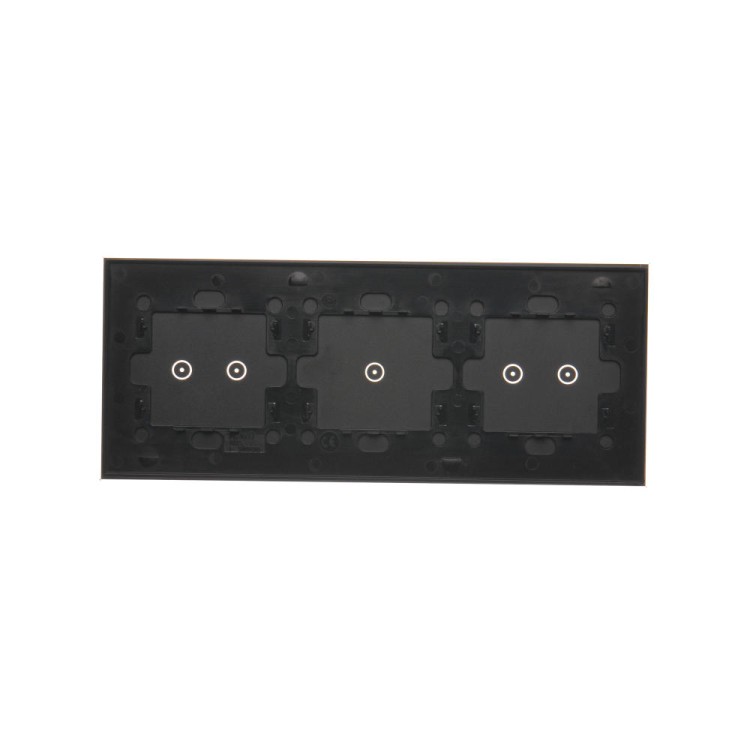 Panel dotykowy 3 moduły Simon 54 Touch DSTR3212/73 Kontakt-Simon zastygła lawa