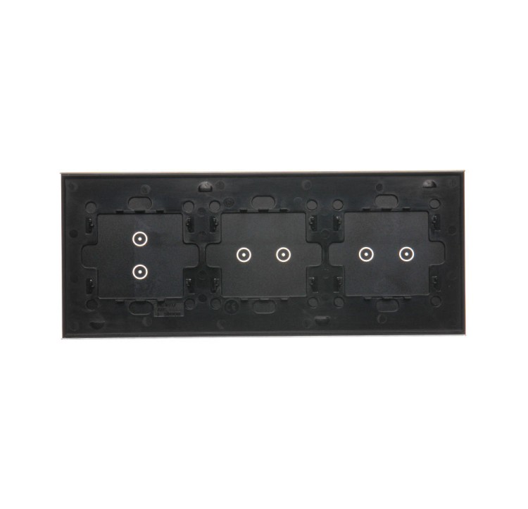 Panel dotykowy 3 moduły Simon 54 Touch DSTR3223/73 Kontakt-Simon zastygła lawa