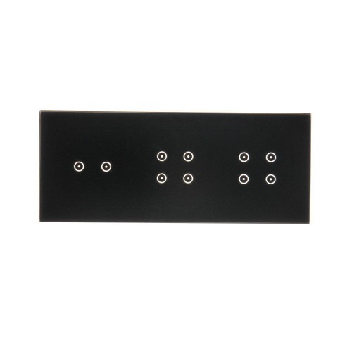 Panel dotykowy 3 moduły Simon 54 Touch DSTR3244/73 Kontakt-Simon zastygła lawa