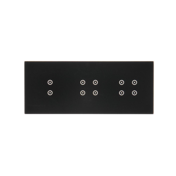 Panel dotykowy 3 moduły Simon 54 Touch DSTR3344/73 Kontakt-Simon zastygła lawa