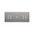 Panel dotykowy 3 moduły Simon 54 Touch DSTR3414/71 Kontakt-Simon srebrna mgła