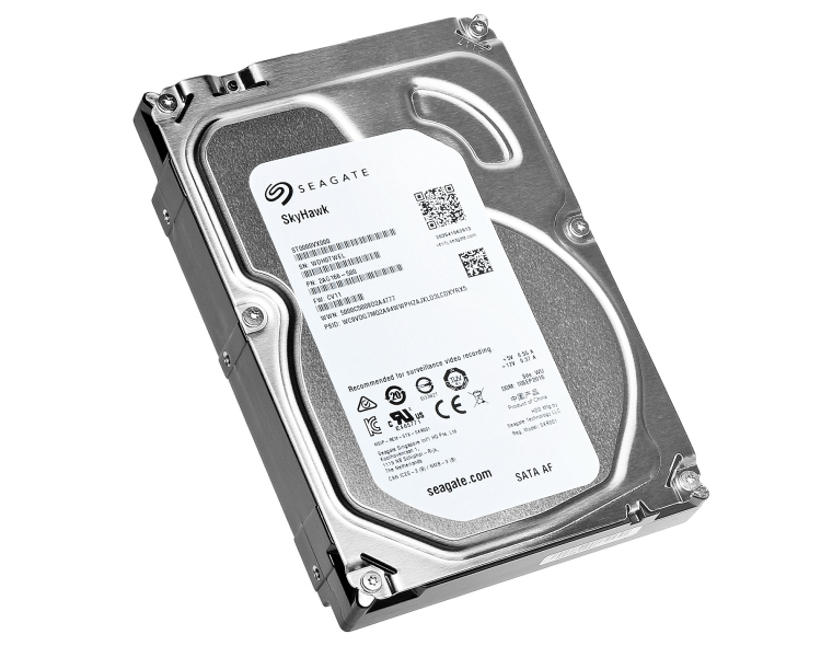 Dysk do monitoringu rejestratorów EZ-IP Seagate SkyHawk 1TB ST1000VX008 3,5" HDD SATA twardy do rejestratora zapisu obrazu z kamer Profesjonalny