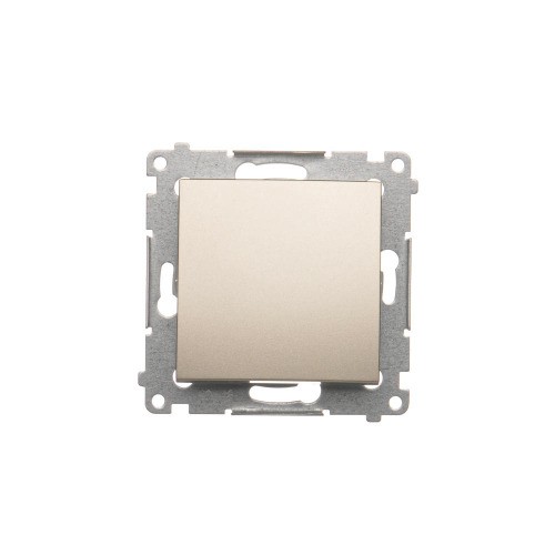 Łącznik krzyżowy, bez piktogramu Simon 54 DW7.01/X/44 Kontakt-Simon złoty mat, metalizowany