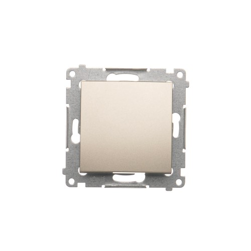 Łącznik krzyżowy, bez piktogramu Simon 54 DW7.01/X/44 Kontakt-Simon złoty mat, metalizowany