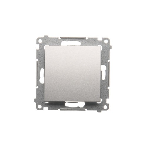 Łącznik krzyżowy, bez piktogramu Simon 54 DW7A.01/X/43 Kontakt-Simon srebrny mat, metalizowany