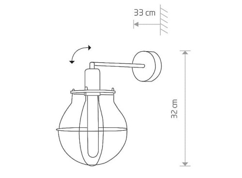 Lampa ścienna Industrialna Loft MANUFACTURE I 9742 NOWODVORSKI Lighting E27 nowoczesna oprawa oświetleniowa kinkiet metalowy czarny miedziany czarna Inspiracje Premium