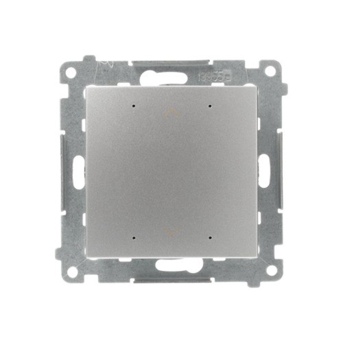 Sterownik do rolety, żaluzji, markiz, firan, sterowany smartfonem [Wi-Fi], SHUTTER Simon 54 GO DEZ1W.01/43 Kontakt-Simon srebrny, matowy, metalizowany