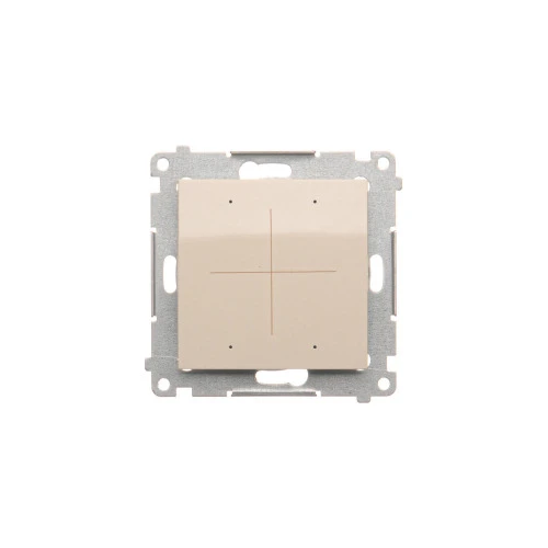 Kontroler sterujący bezprzewodowo innymi urządzeniami Simon GO, sterowany smartfonem [Wi-Fi], CONTROL Simon 54 GO DEK1W.01/41 Kontakt-Simon kremowy