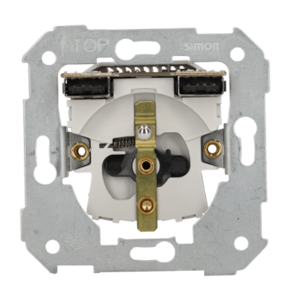 Gniazdo z ładowarką USB A+A Simon 82 7501458-039 Kontakt-Simon