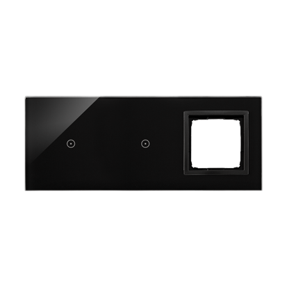 Panel dotykowy 3 moduły Simon 54 Touch DSTR3110/75 Kontakt-Simon wulkaniczna lawa