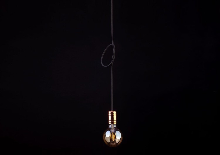 Lampa sufitowa wisząca Industrialna Loft CABLE I 9747 NOWODVORSKI Lighting E27 nowoczesna oprawa oświetleniowa żyrandol metalowy czarny miedziany czarna pojedynczy zwis Inspiracje Premium