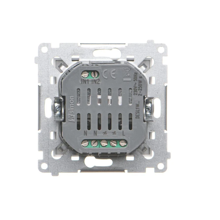 Ściemniacz do żarówek LED-owych 230 V [Wi-Fi] Simon 54 GO DESL1W.01/11 Kontakt-Simon biały