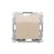Ściemniacz do żarówek LED-owych 230 V [Wi-Fi] Simon 54 GO DESL1W.01/41 Kontakt-Simon kremowy