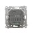 Ściemniacz do żarówek LED-owych 230 V [Wi-Fi] Simon 54 GO DESL1W.01/44 Kontakt-Simon złoty mat, metalizowany