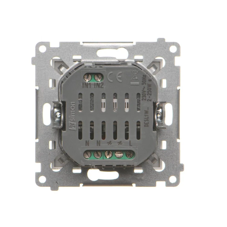 Ściemniacz do żarówek LED-owych 230 V [Wi-Fi] Simon 54 GO DESL1W.01/44 Kontakt-Simon złoty mat, metalizowany