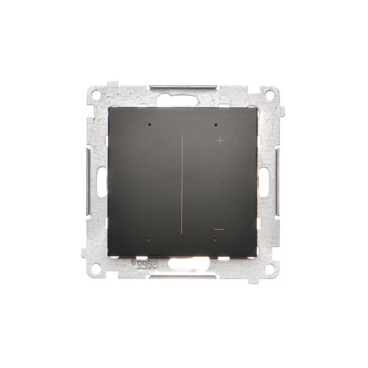 Ściemniacz do żarówek LED-owych 230 V [Wi-Fi] Simon 54 GO DESL1W.01/49 Kontakt-Simon czarny mat